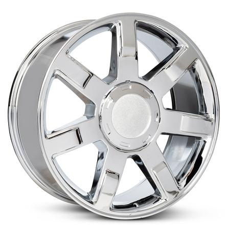 2007-2014 22 x 9 Cadillac Escalade ESV Chrome Wheel / Rim view 2