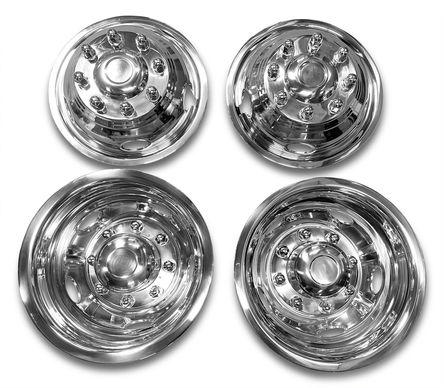 2008-2025 17" GMC Sierra 3500 Wheel Simulator Set of 2 Rear & 2 Front