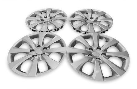 2020-2024 16 Inch Toyota Corolla Four Piece Set Silver Wheel Cover Caps / Hubcaps view 2