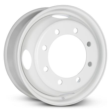 2019-2025 19.5x6.75 Chevrolet Silverado 6500 Genuine OEM Steel Wheel / Rim view 2