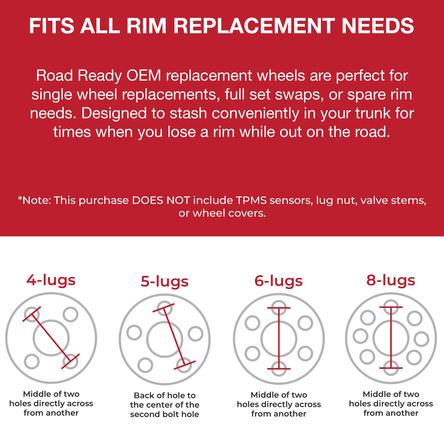 2007-2014 Chevrolet Tahoe
17x7.5 Alloy Wheel / Rim view 7